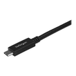 StarTech.com USB-C auf USB-C Kabel - ST/ST - 1m - USB 3.0 (5 Gbit/s) Produktbild Additional View 1 S