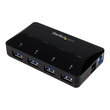 StarTech.com 4 Port USB 3.0 Hub plus dedizierter Ladeanschluss Produktbild