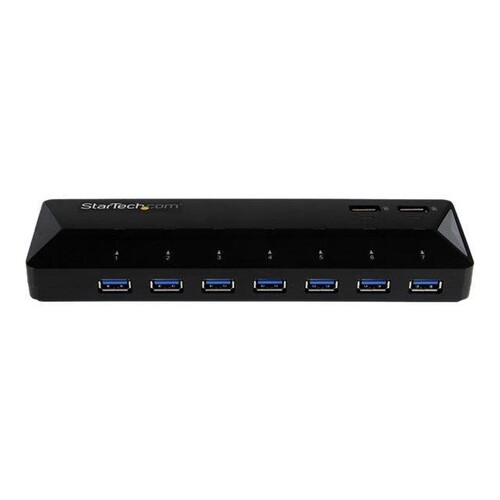 StarTech.com 7 Port USB 3.0 Hub plus dediziertem Ladeport Produktbild Additional View 1 L