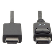 DIGITUS DisplayPort Adapterkabel, DP - HDMI Typ A Produktbild Additional View 1 S