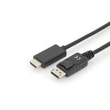 DIGITUS DisplayPort Adapterkabel, DP - HDMI Typ A Produktbild Additional View 2 S