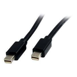 StarTech.com 1m Mini DisplayPort Kabel 1.2 - MiniDP 4k zu MDP - Stecker/Stecker - Schwarz - DisplayP Produktbild