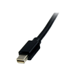 StarTech.com 1m Mini DisplayPort Kabel 1.2 - MiniDP 4k zu MDP - Stecker/Stecker - Schwarz - DisplayP Produktbild Additional View 1 S