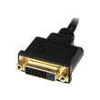 StarTech.com HDMI auf DVI Adapter 20cm -  DVI-D (25 pin) Produktbild Additional View 1 S