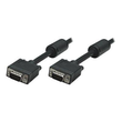 Manhattan VGA Monitor Cable (with Ferrite Cores), 15m, Black, Male to Male, HD15, Cable of higher SV Produktbild