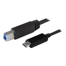 StarTech.com 1m USB 3.1 USB-C auf USB-B Kabel - USB 3.1 Anschlusskabel - USB-Kabel - 24 pin USB-C (M Produktbild