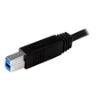 StarTech.com 1m USB 3.1 USB-C auf USB-B Kabel - USB 3.1 Anschlusskabel - USB-Kabel - 24 pin USB-C (M Produktbild Additional View 1 S