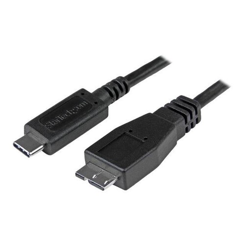 StarTech.com 1m USB 3.1 USB-C auf USB Micro B Kabel - USB 3.1 Typ C zu Micro-B Anschlusskabel - USB- Produktbild