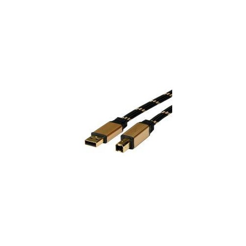 ROLINE Gold - USB-Kabel - USB Typ B (M) zu USB (M) Produktbild