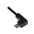 StarTech.com Micro USB Lade- und Sync-Kabel St/St - Links gewinkelt Micro-USB - 0,5m - USB-Kabel - M Produktbild Additional View 2 S