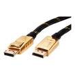ROLINE Gold - DisplayPort-Kabel - DisplayPort (M) Produktbild Additional View 3 S