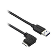 StarTech.com 1m Slim Micro USB 3.0 Kabel linksgewinkelt - USB 3.1 Gen 1 (5 Gbit/s) Produktbild