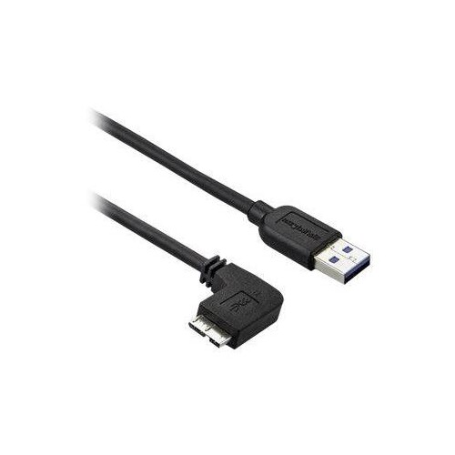 StarTech.com 1m Slim Micro USB 3.0 Kabel linksgewinkelt - USB 3.1 Gen 1 (5 Gbit/s) Produktbild