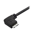 StarTech.com 1m Slim Micro USB 3.0 Kabel linksgewinkelt - USB 3.1 Gen 1 (5 Gbit/s) Produktbild Additional View 3 S