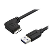 StarTech.com 1m Slim Micro USB 3.0 Kabel linksgewinkelt - USB 3.1 Gen 1 (5 Gbit/s) Produktbild Additional View 4 S