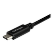 StarTech.com USB- C Kabel rechtsgewinkelt - St/St - 1m - USB 2.0 - USB Typ-C Kabel - 90 grad USB C - Produktbild Additional View 1 S