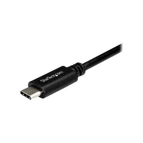 StarTech.com USB- C Kabel rechtsgewinkelt - St/St - 1m - USB 2.0 - USB Typ-C Kabel - 90 grad USB C - Produktbild Additional View 1 L