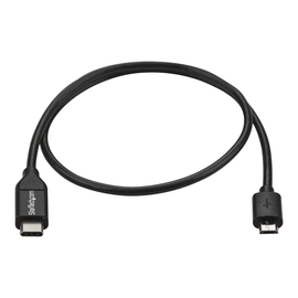 StarTech.com 0.5m USB-C Micro-B Kabel - USB 2.0 - USB-C zu Micro USB Ladekabel - USB 2.0 Typ C zu Mi Produktbild