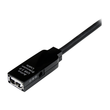 StarTech.com 25m aktives USB 2.0 Verlängerungskabel - St/Bu - USB Reapeater / Signalverstärker Kabel Produktbild Additional View 1 S