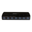 StarTech.com 7 Port USB 3.0 SuperSpeed Hub - USB 3 Hub Netzteil / Stromanschluss und Kabel Produktbild Additional View 3 S