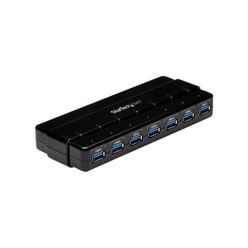 StarTech.com 7 Port USB 3.0 SuperSpeed Hub - USB 3 Hub Netzteil / Stromanschluss und Kabel Produktbild Additional View 4 L