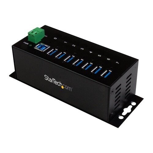 StarTech.com Industrieller 7 Port USB 3.0 Hub mit Überspannungsschutz Produktbild