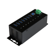 StarTech.com Industrieller 7 Port USB 3.0 Hub mit Überspannungsschutz Produktbild Additional View 1 S