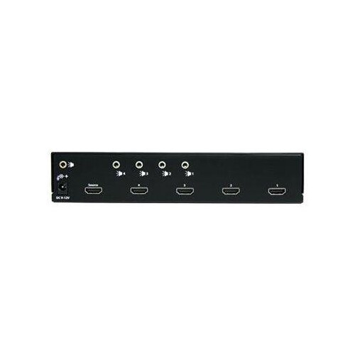 StarTech.com 4 Port High-Speed-HDMI Video Splitter und Signalverstärker Produktbild Additional View 1 L