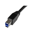 StarTech.com 5m Aktives USB 3.0 USB-A auf USB-B Kabel - USB A zu USB B Anschlusskabel - USB 3.1 Gen Produktbild Additional View 2 S