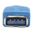 Manhattan USB-A to USB-A Extension Cable, 2m, Male to Female, Blue, 5 Gbps (USB 3.2 Gen1 aka USB 3.0 Produktbild Additional View 3 S