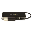 StarTech.com Mobiler 4-Port-USB 2.0-Hub mit integriertem Kabel Produktbild Additional View 3 S
