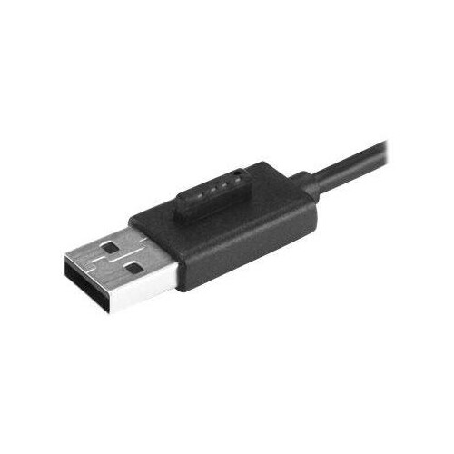 StarTech.com Mobiler 4-Port-USB 2.0-Hub mit integriertem Kabel Produktbild Additional View 4 L