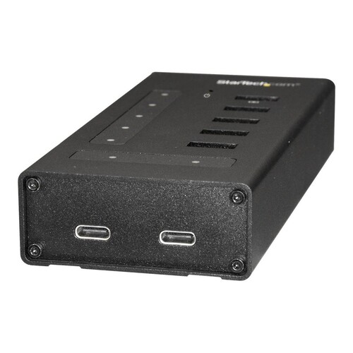 StarTech.com USB Hub 7 Port - Metall - USB-A zu 3x USB-C und 1x USB-C Produktbild Additional View 1 L