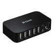 D-Link DUB H7 - Hub - 7 x USB 2.0 - Desktop Produktbild