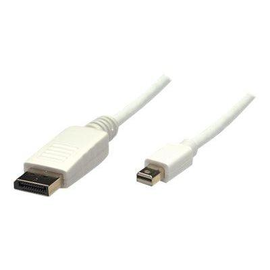 Manhattan Mini DisplayPort 1.1 to DisplayPort Cable, 1080p@60Hz, 2m, Male to Male, 10.8 Gbps, White, Produktbild