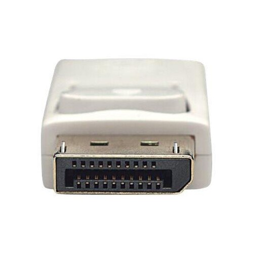 Manhattan Mini DisplayPort 1.1 to DisplayPort Cable, 1080p@60Hz, 2m, Male to Male, 10.8 Gbps, White, Produktbild Additional View 2 L