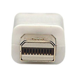 Manhattan Mini DisplayPort 1.1 to DisplayPort Cable, 1080p@60Hz, 2m, Male to Male, 10.8 Gbps, White, Produktbild Additional View 3 S