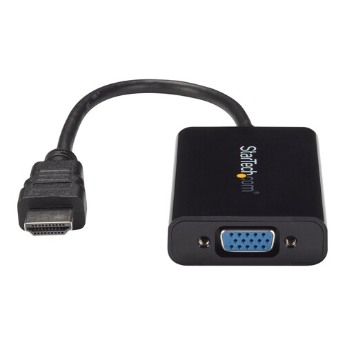 StarTech.com HDMI auf VGA Video Konverter / Wandler mit 2 Kanal Audio - hd zu VGA adapter 1080p - ma Produktbild Additional View 1 L