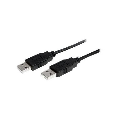 StarTech.com 1m USB 2.0 A auf A Kabel - USB Anschlusskabel Stecker/Stecker - Schwarz - USB-Kabel - U Produktbild