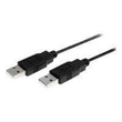 StarTech.com 1m USB 2.0 A auf A Kabel - USB Anschlusskabel Stecker/Stecker - Schwarz - USB-Kabel - U Produktbild Additional View 2 S