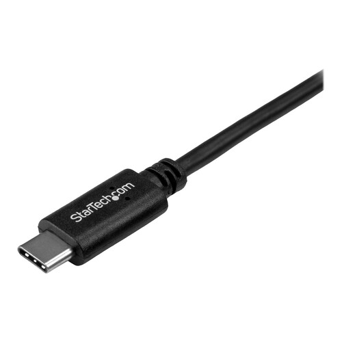 StarTech.com USB-C Kabel - St/St - 0,5m - USB 2.0 - USB-C Ladekabel - USB 2.0 Typ-C - Kurzes USB C K Produktbild Additional View 2 L