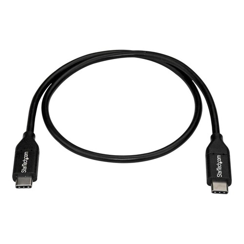 StarTech.com USB-C Kabel - St/St - 0,5m - USB 2.0 - USB-C Ladekabel - USB 2.0 Typ-C - Kurzes USB C K Produktbild Additional View 3 L