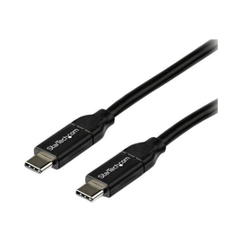StarTech.com USB-C auf USB-C Kabel mit 5A Power Delivery - St/St - 2m - USB 2.0 - USB-IF zertifizier Produktbild
