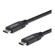 StarTech.com USB-C auf USB-C Kabel mit 5A Power Delivery - St/St - 2m - USB 2.0 - USB-IF zertifizier Produktbild Additional View 2 S