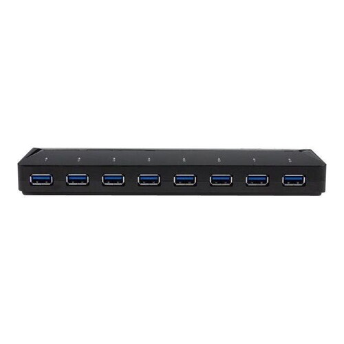 StarTech.com 10 Port USB 3.0 Hub mit Lade- und Sync Port Produktbild Additional View 3 L