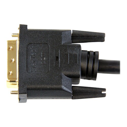StarTech.com 6ft (1.8m) HDMI to DVI Cable, DVI-D to HDMI Display Cable (1920x1200p) Produktbild Additional View 2 L