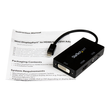 StarTech.com 3 in 1 Mini DisplayPort Adapter - 1080p - Mini DP / Thunderbolt to HDMI / VGA / DVI Spl Produktbild Additional View 2 S