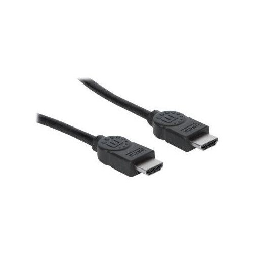 Manhattan HDMI Cable with Ethernet, 4K@30Hz (High Speed) Produktbild Additional View 1 L