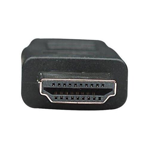 Manhattan HDMI Cable, 1080p@60Hz (High Speed), 7.5m, Male to Male, Black, Fully Shielded, Gold Plate Produktbild Additional View 3 L