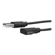 StarTech.com USB-A auf USB-C Kabel - rechts gewinkelt - St/St - 1m - USB 2.0 Kabel - USB Typ-C - USB Produktbild